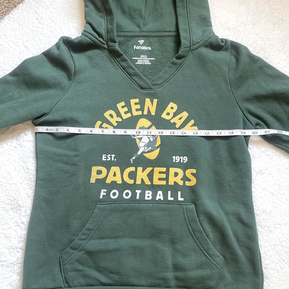 Green Bay Packers hooded sweatshirt women size Small - Picture 3 of 4